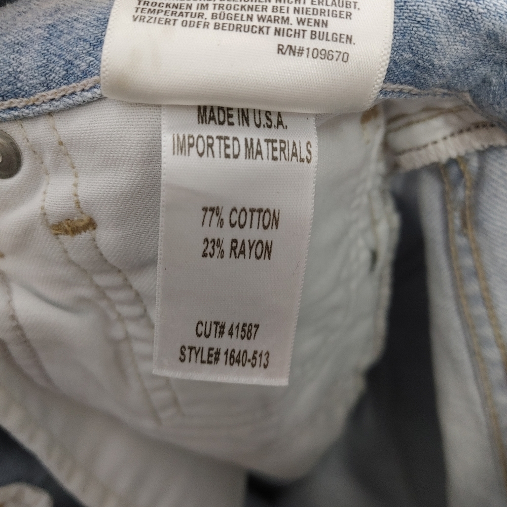 Citizens Of Humanity Cora Crop Relaxed Shadow Inseam Jeans 25 - Picture 11 of 15